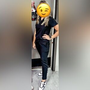 Black Mandala scrubs